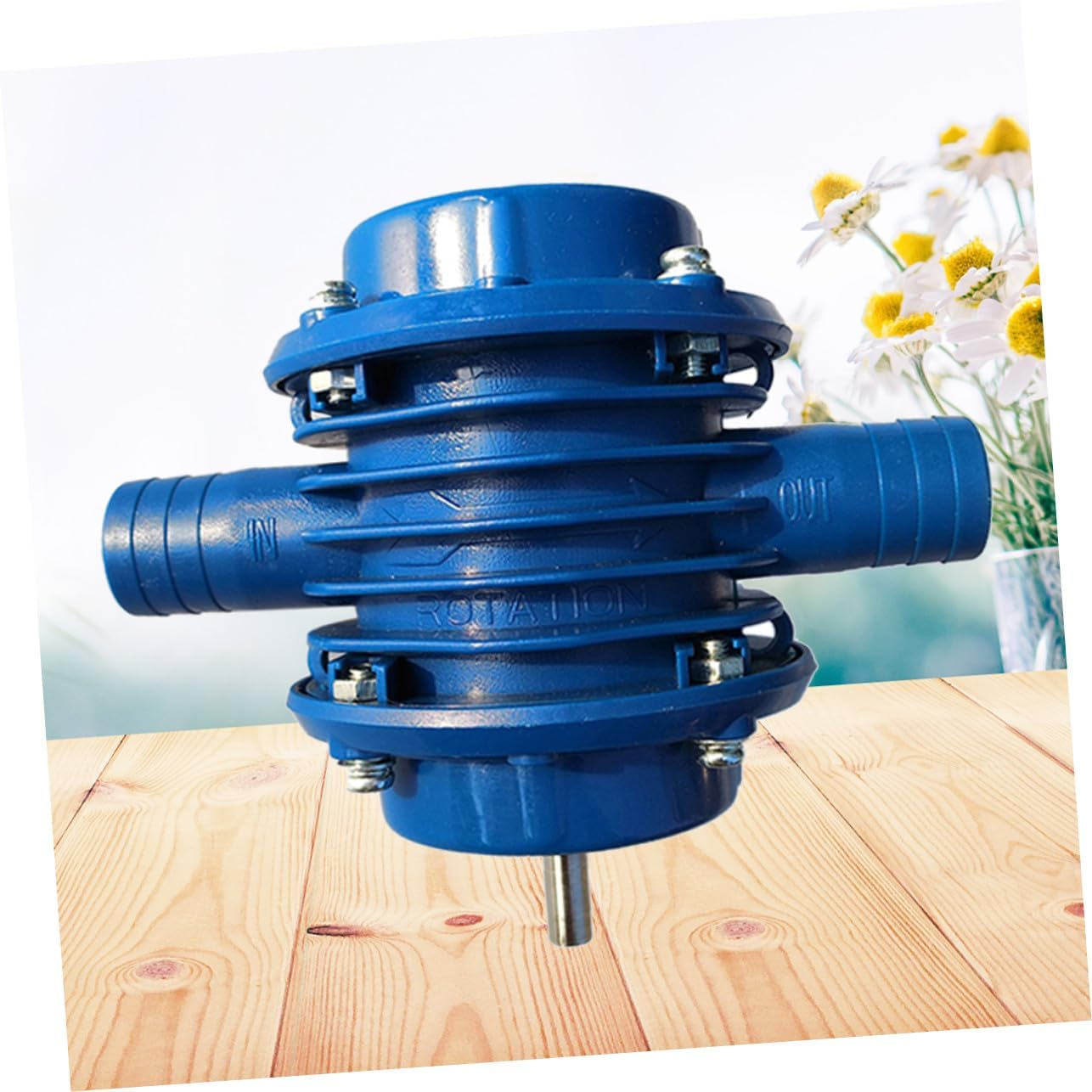 Bestonzon Micro Self-Priming Centrifugal Water Pump Engineering Plastic Compatible with Hand Drills No Leakage up for Efficient Water Transfer