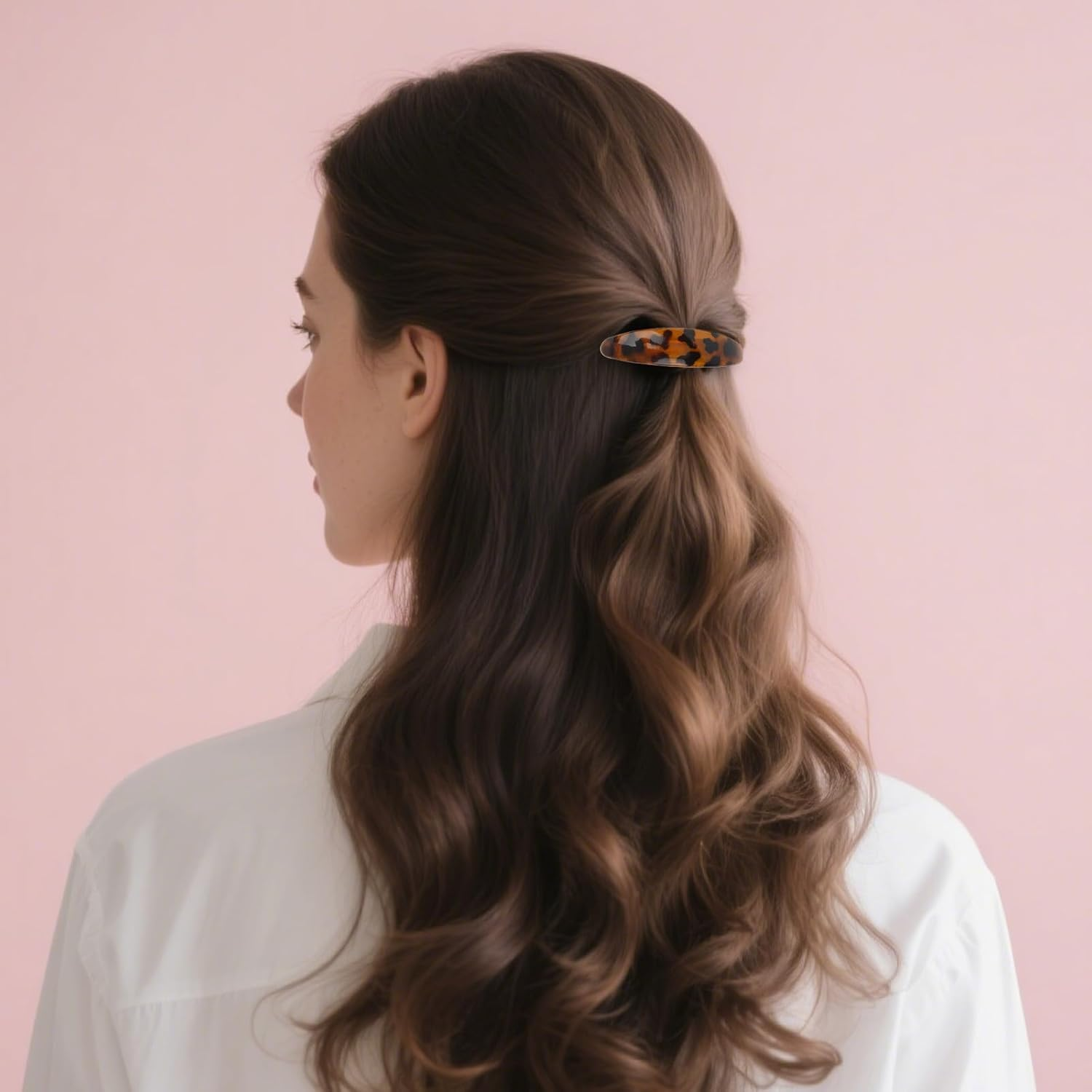 Srotmirw Women'S Hair Clips, 2 Pieces Hair Accessories for Women with Leopard Print for Women and Girls Daily to Choose image number 3