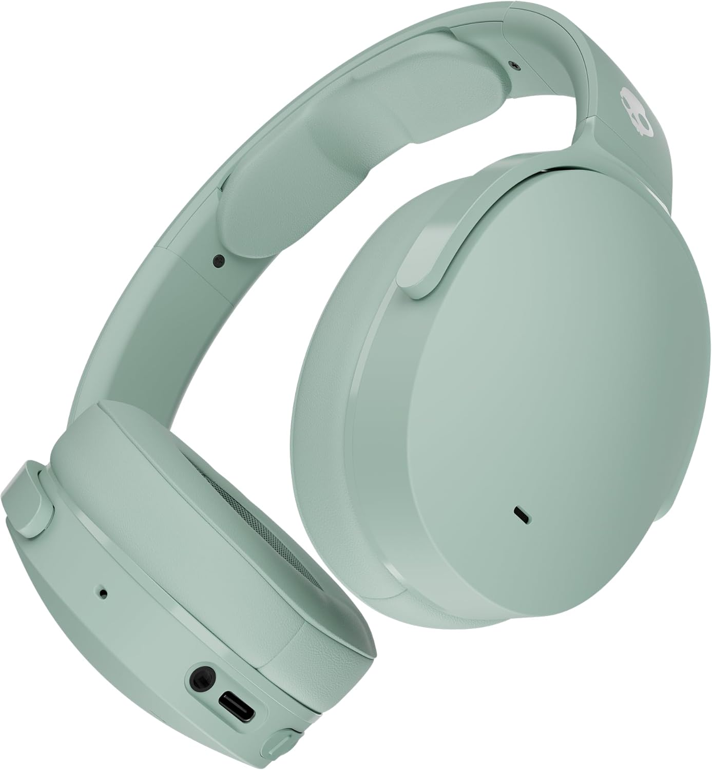 Skullcandy Hesh ANC Over-Ear Noise Cancelling Wireless Headphones, 22 Hr Battery, Works with Iphone Android and Bluetooth Devices - Preppy Sage