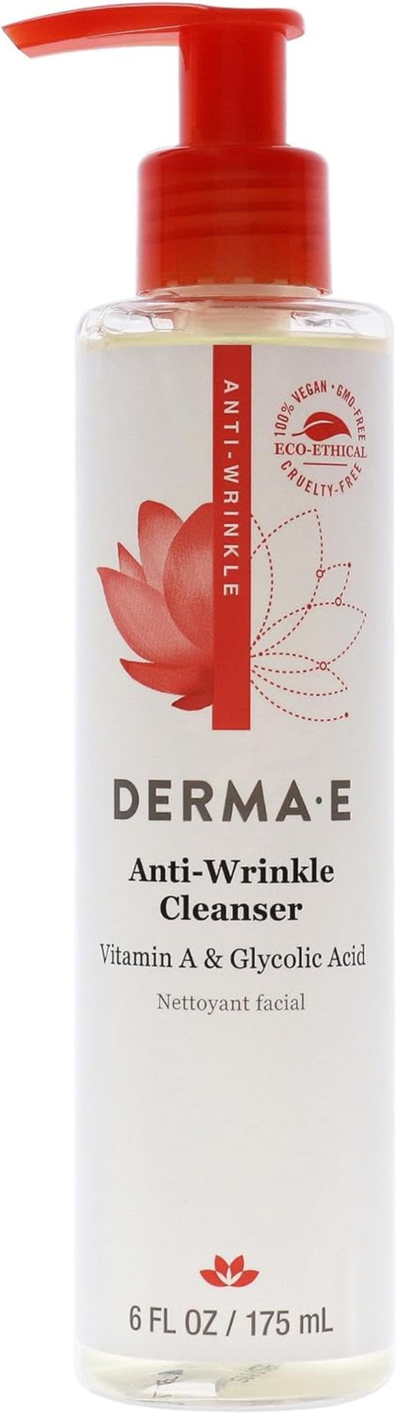Derma E Anti-Wrinkle Cleanser, 177.44 Ml