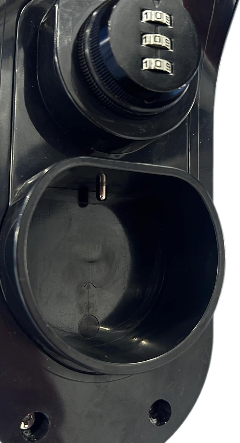 B-Qtech EV Charger Holder Wall Mount for Type 2, Nozzle Holster Dock with Anti-Theft Combination Lock, EV Charger Control Holder & Cable Organizer image number 1