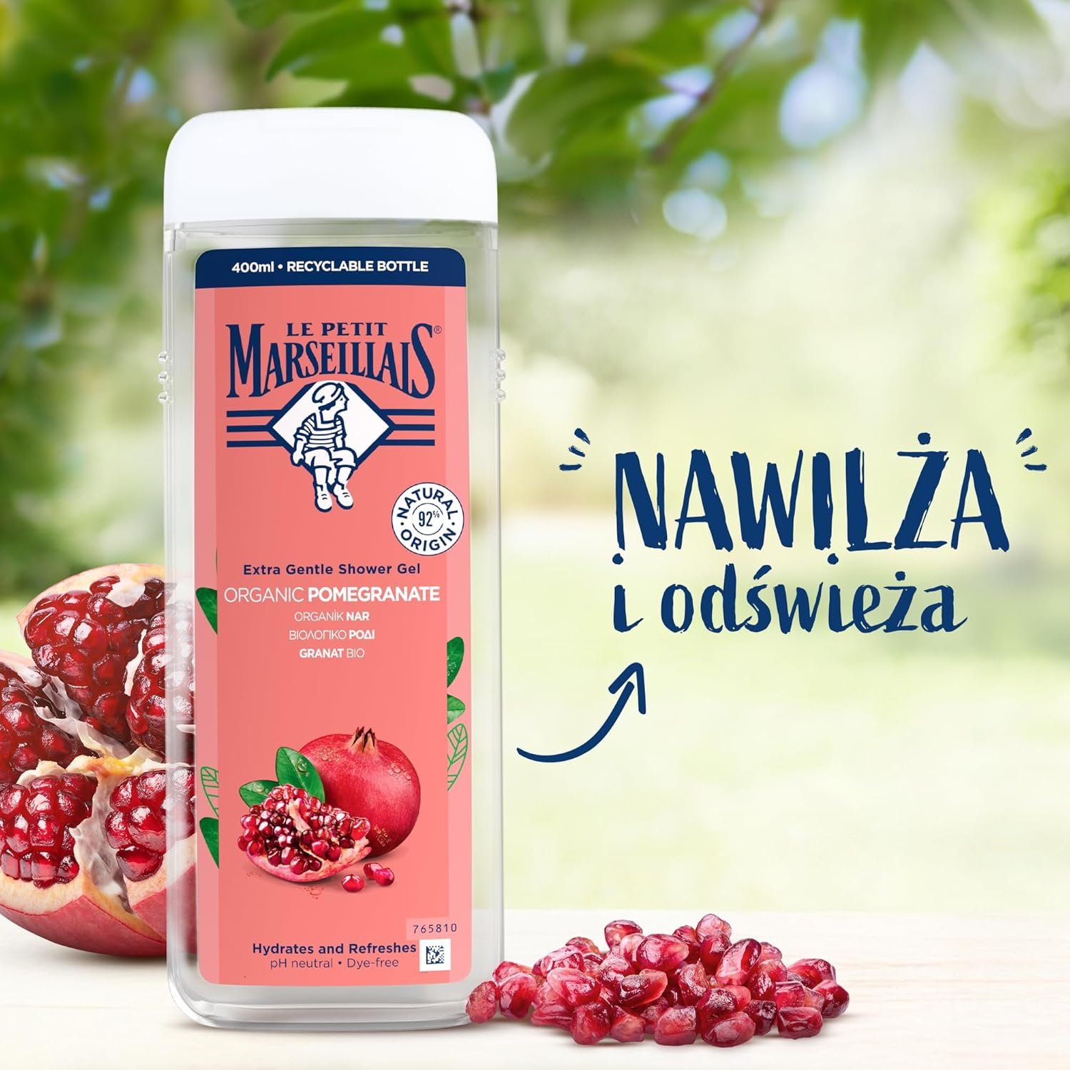 Le Petit Marseillais Garnet Shower Gel 400 Ml