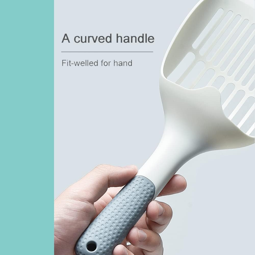 BPS Plastic Shovel for Cat Litter Tray with Comfortable Handle Sand Collector Plastic BPS-5589 image number 3