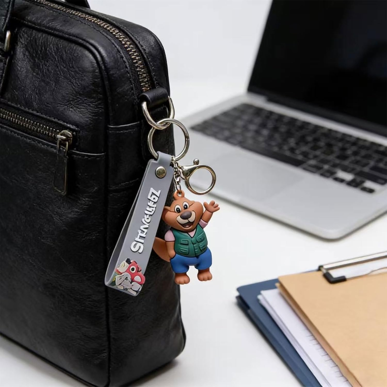 Ginphan Animal Theme Keychain, Cute Cartoon Keychains, Suitable for Car Keys, Bag Charms, and Similar Items