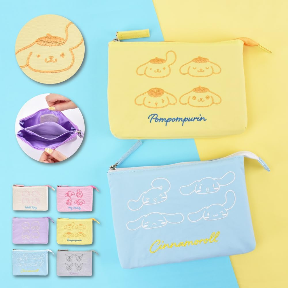 Marimocraft Sanrio 9013 Pouch, Cinnamon Roll (SRTZ-281), サイズ：約W150&times;H110&times;D40Mm