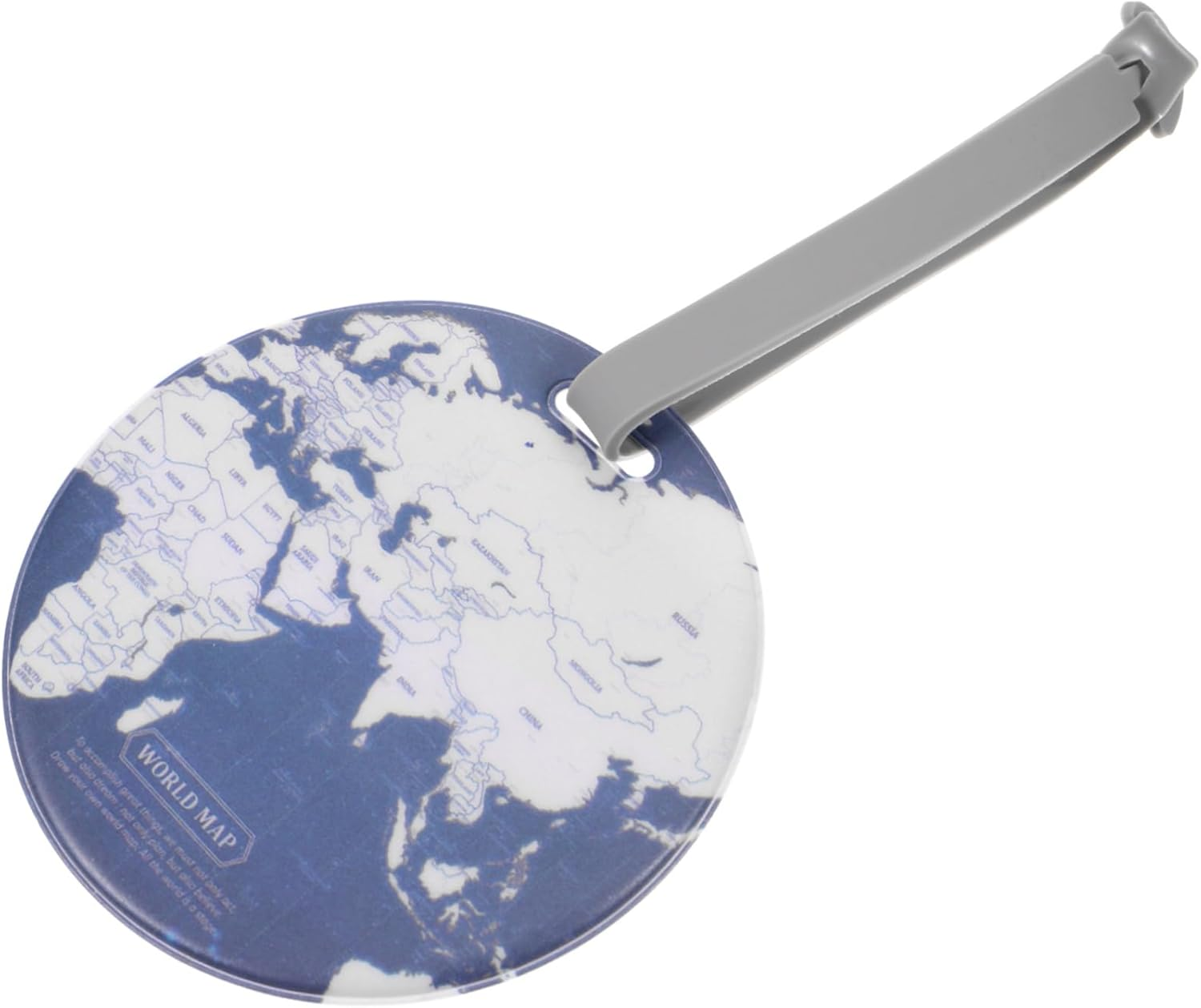 GLSTOY Funny Luggage Tags World Map PVC Suitcase Tags for Women Men Travel Accessories image number 5