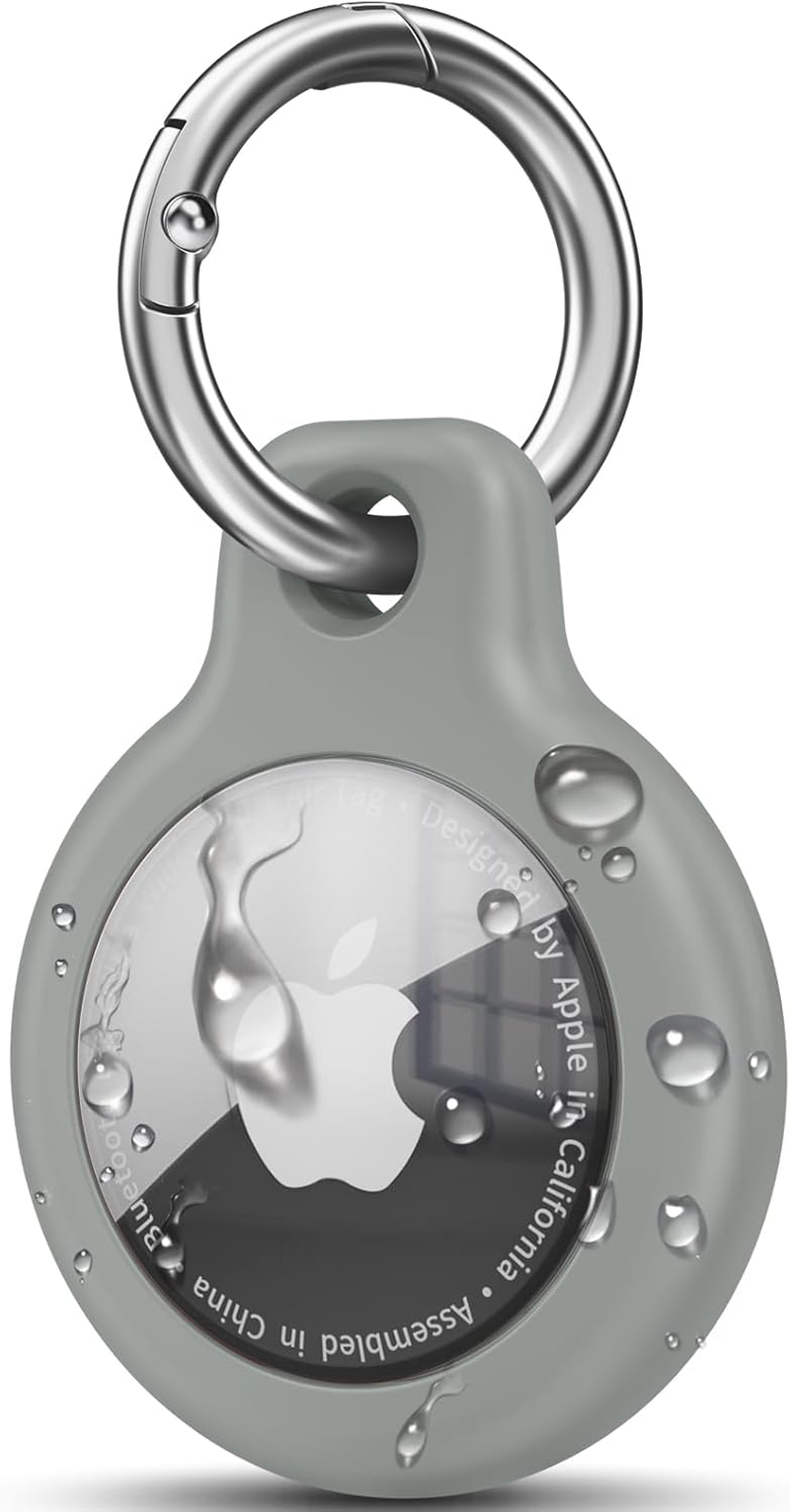 Meliya Case for Apple Airtag Holder with Keychain, 3 Pack Anti-Scratch Protective Case Compatible with Air Tag GPS Tracker Holder, Key Chain Airtag Accessories image number 5