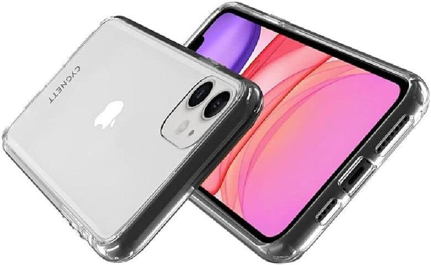 Cygnett Aeroshield Slim Case for Apple Iphone 11, Crystal Clear