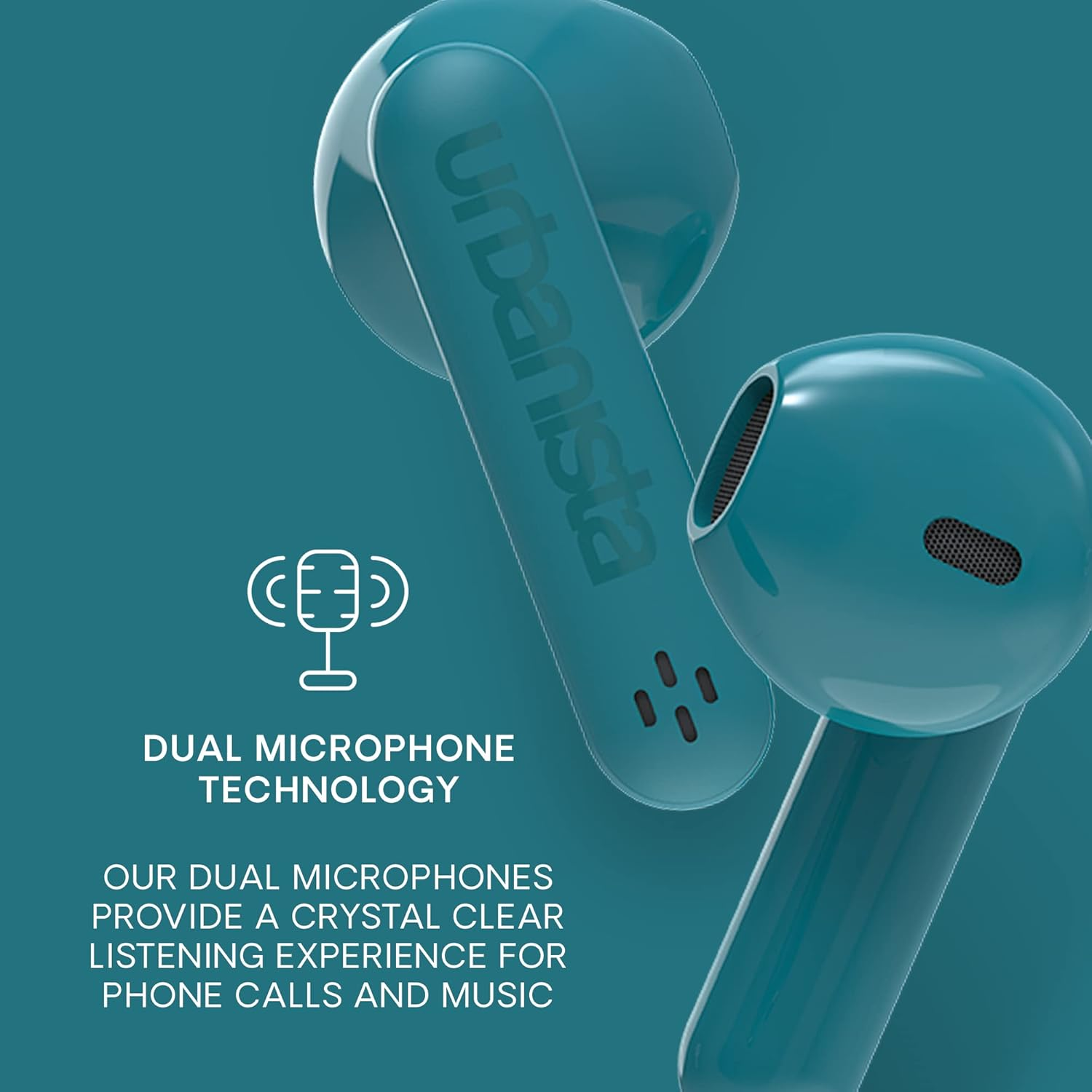 Urbanista Austin Audio and Hifi True Wireless Earphone, Lake Green - Lavender Purple image number 6