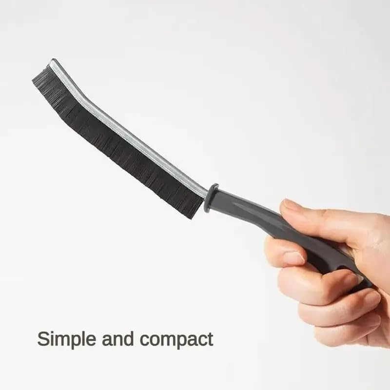 Thin Cleaning Brush for Tight Spaces &ndash; Hard Bristle Grout Cleaner Brush & Crevice Cleaning Tool Set for Tile Floors, Shower & Window Tracks(5 PCS) image number 4