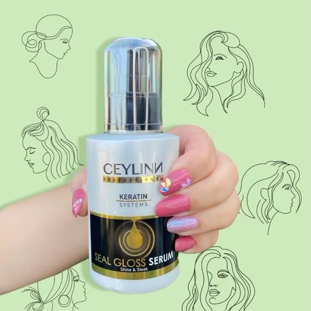 Keratin & Protective Smooth Sealing Hair Serum 100Ml image number 2
