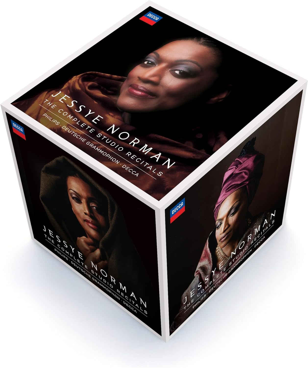 Jessye Norman Complete Studio Recitals - Philips