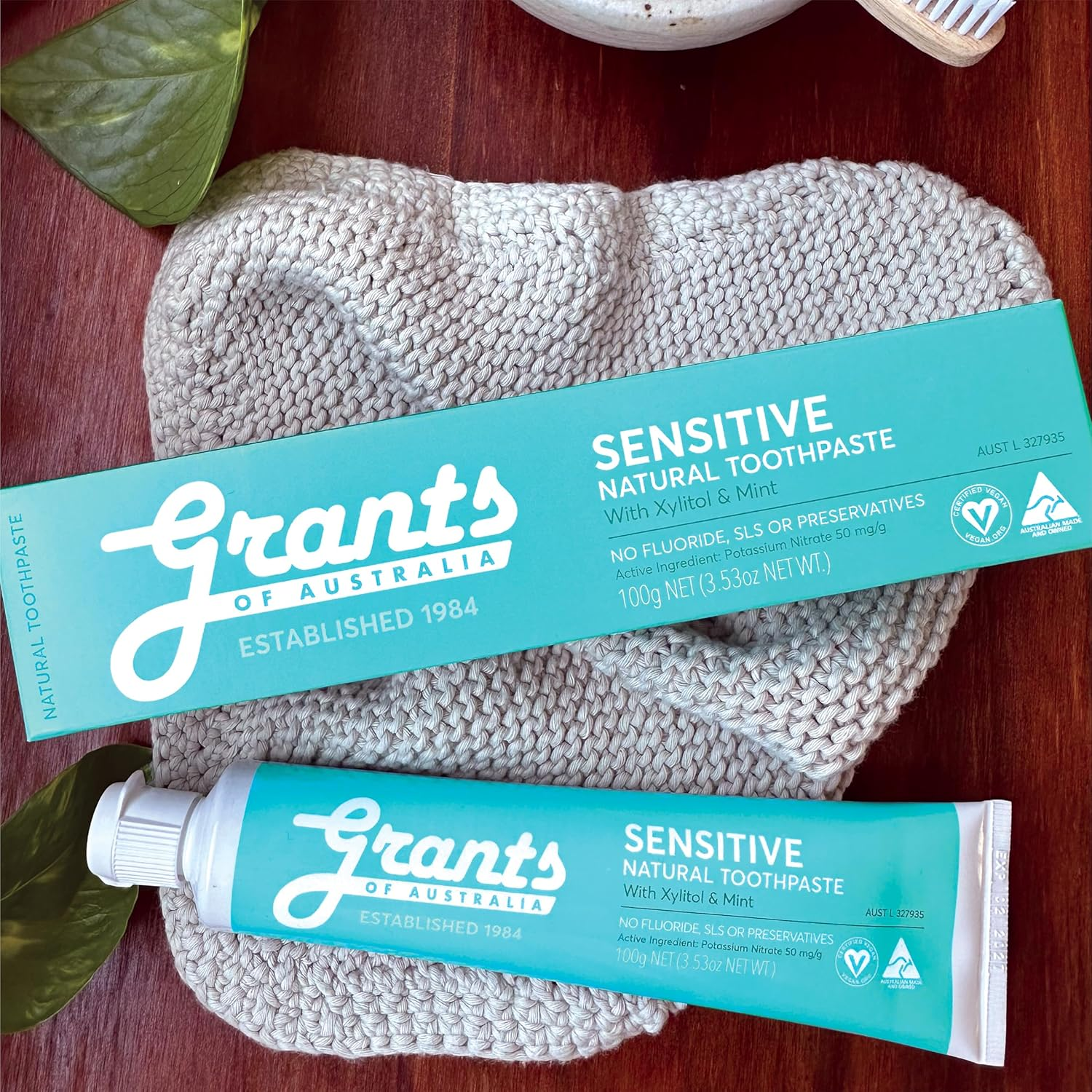 Grants Sensitive Toothpaste 100G image number 2