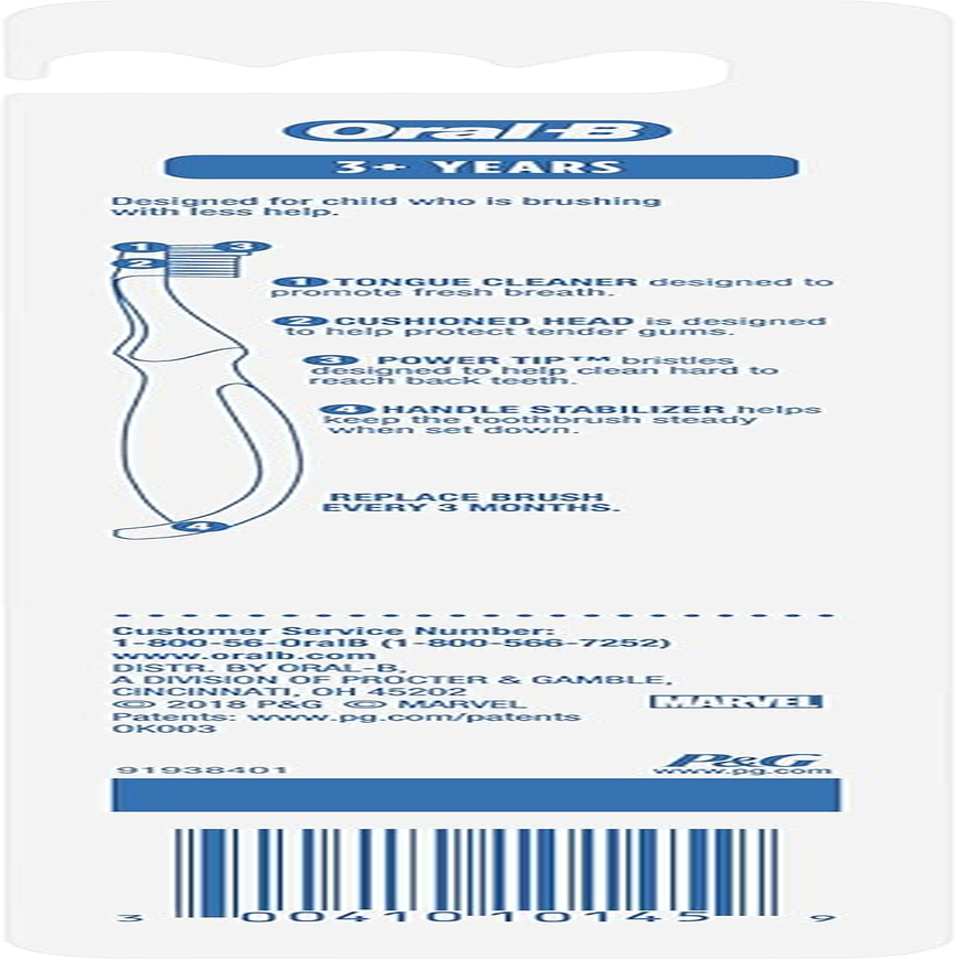 Oral-B Stages 3 Spiderman 5-7 Years Toothbrush 1 Count