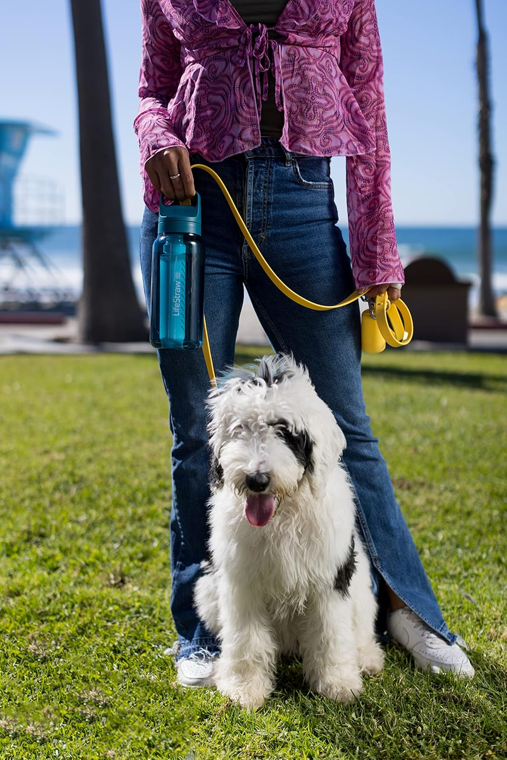 Lifestraw Go Series 2.0 Water Bottle with Filter, Laguna Teal, 1 Litre Capacity image number 6