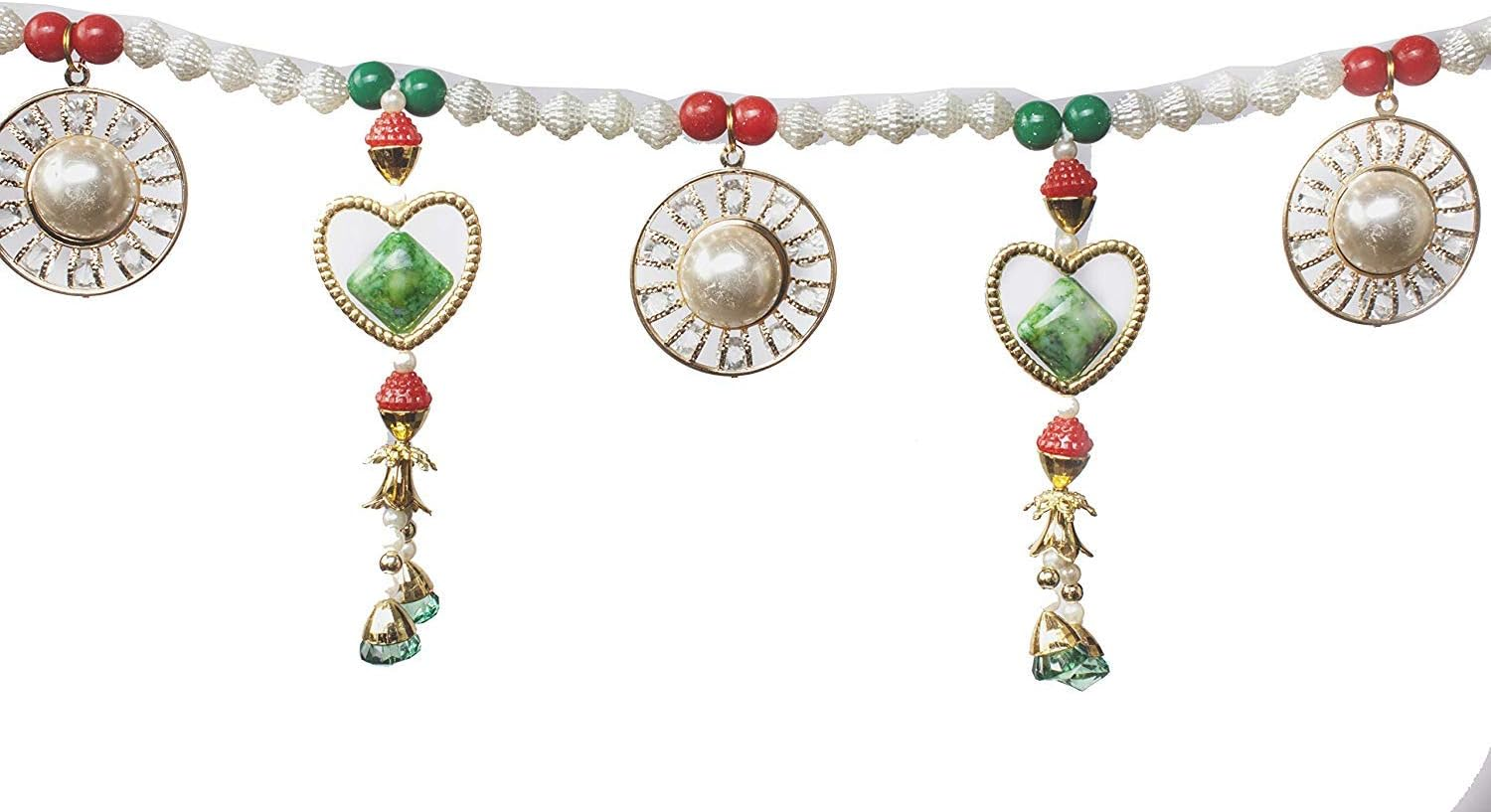 Multicolor Handmade Door Toran for Home Decor Size 36 Inch