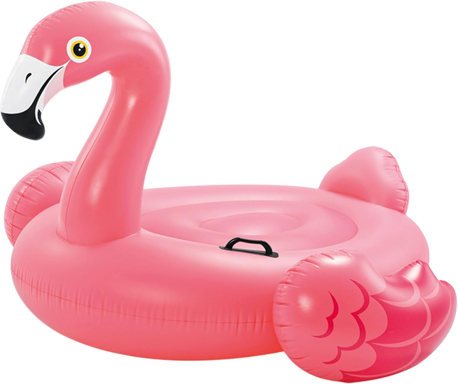 INTEX 57558NP - Pink Flamingo Ride-On, Age 3+, Size 1.47Mx1.4Mx94Cm