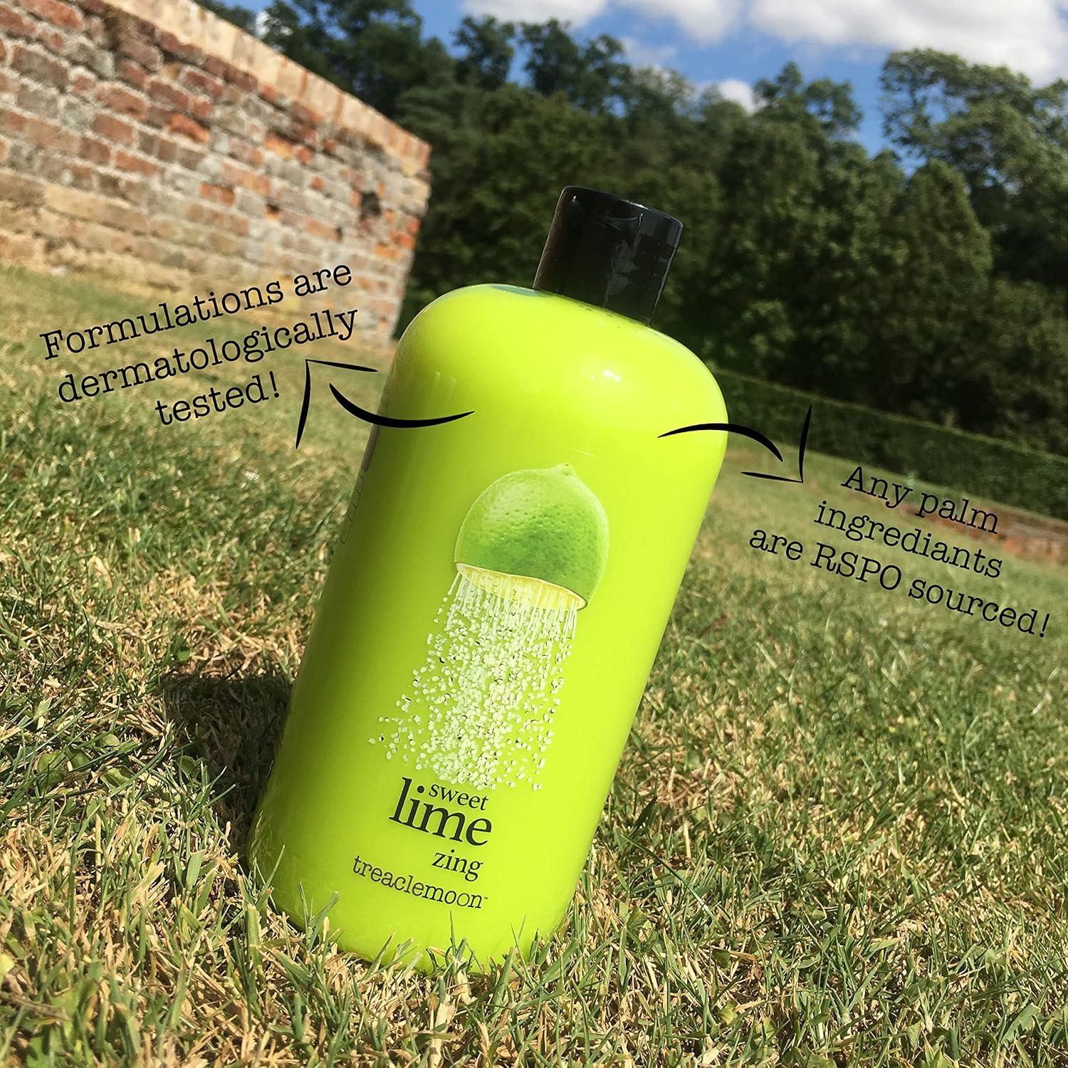 TREACLEMOON Sweet Lime Zing Bath & Shower Gel 500Ml image number 1