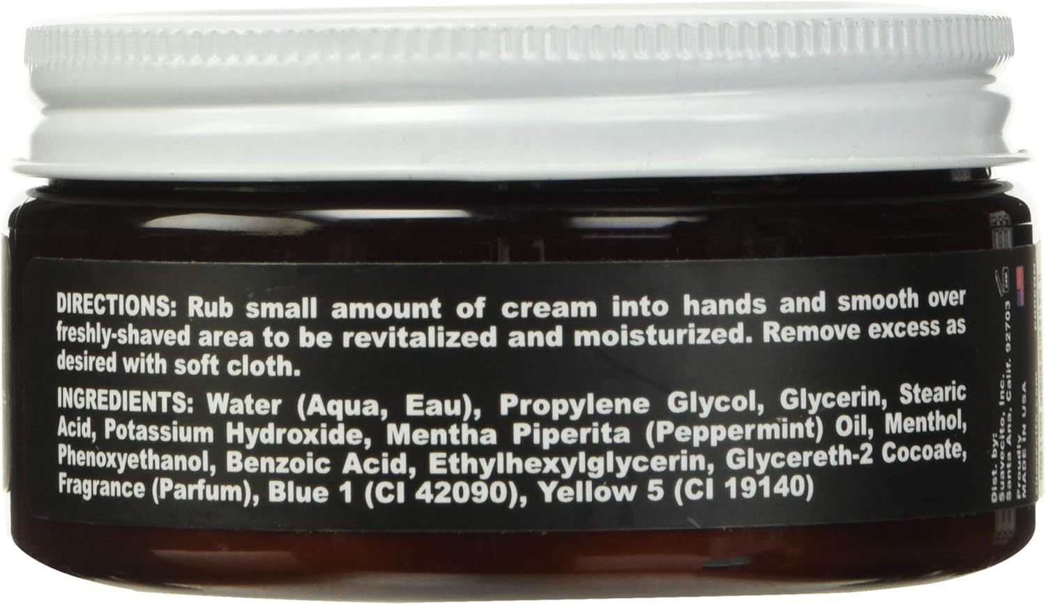 Suavecito Pomade Menthol Vanishing Cr&egrave;me, 8 Oz by Suavecito Pomade image number 2