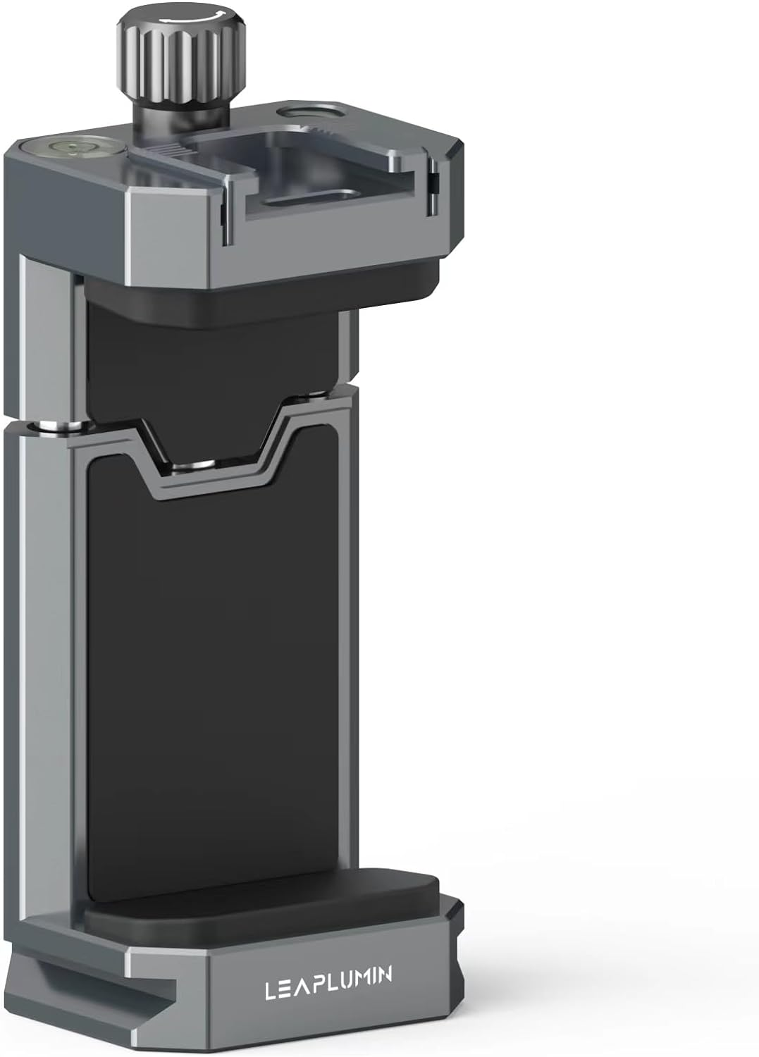 Aluminum Phone Mount for Tripod, Adjustable Phone Tripod Mount with Cold Shoe & Arca Swiss Quick Release Plate,Universal Adjustable Clamp Suitable for Iphone 14 Pro/13 Pro/12/11/Samsung image number 4