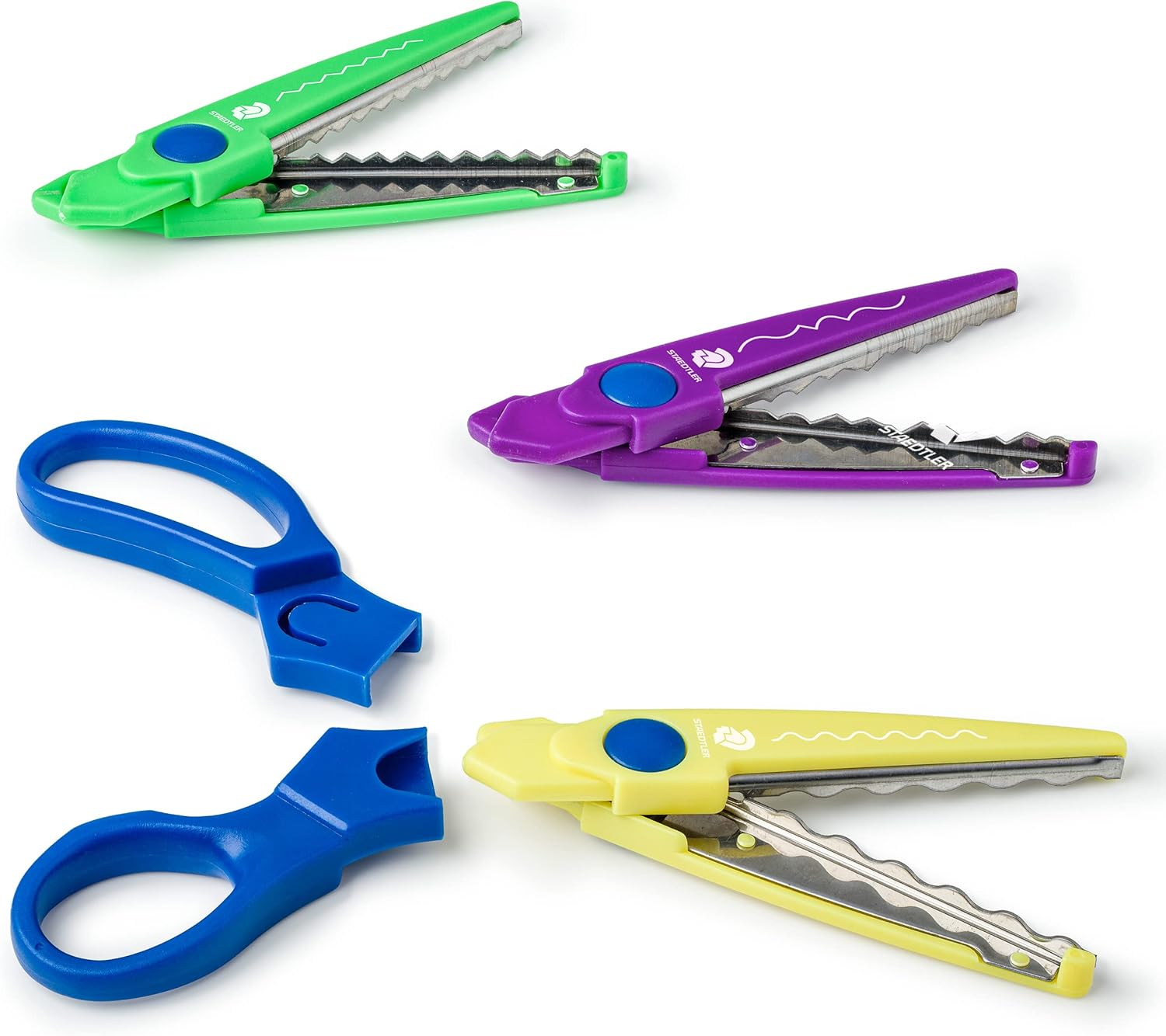 Staedtler Design Journey Contour Scissors with Blades, Assorted (Pack of 3) image number 2