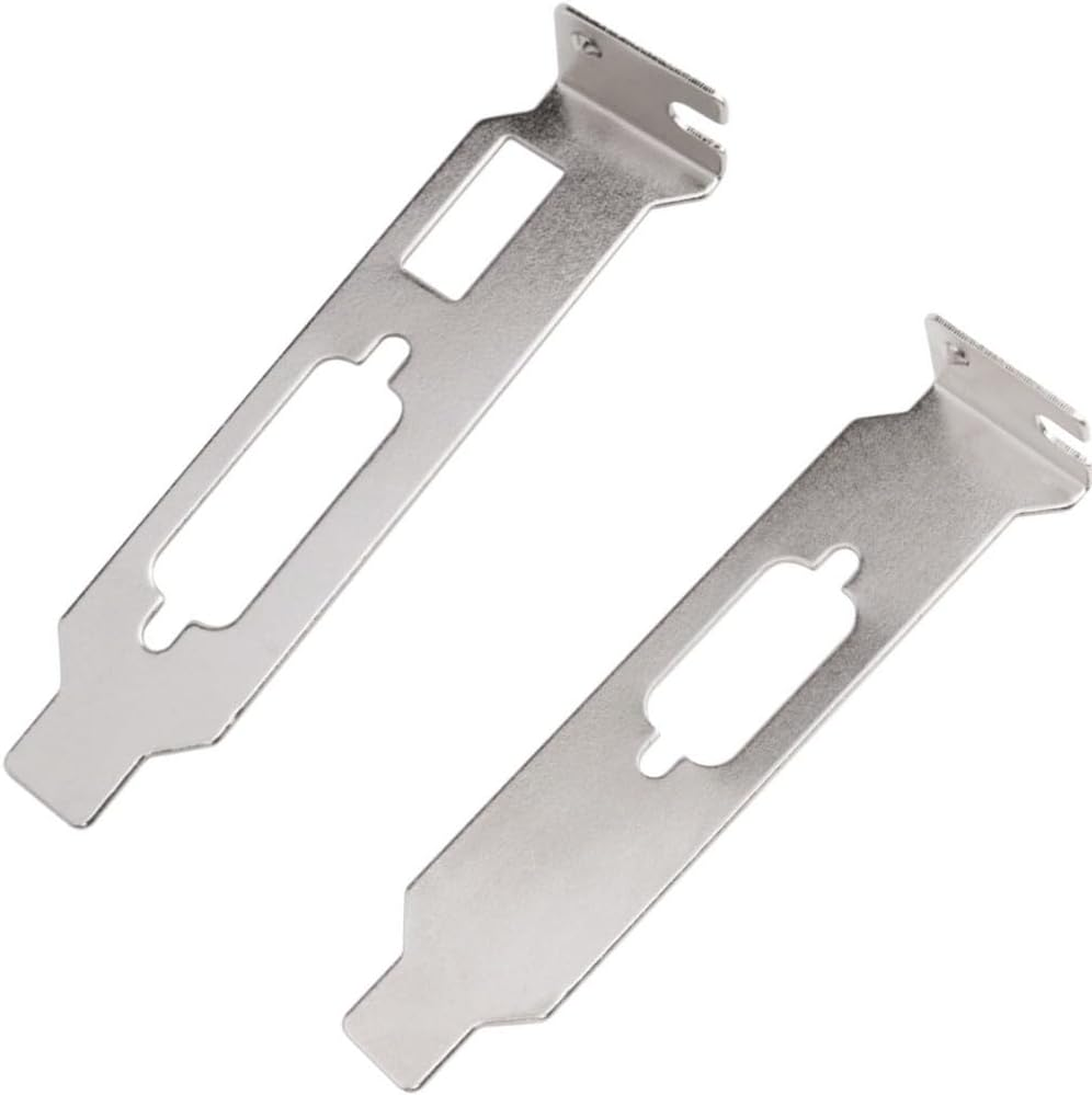 Low Profile Half Height Bracket HDMI + DVI + VGA for ATI Nvidia Video Graphics Card image number 6