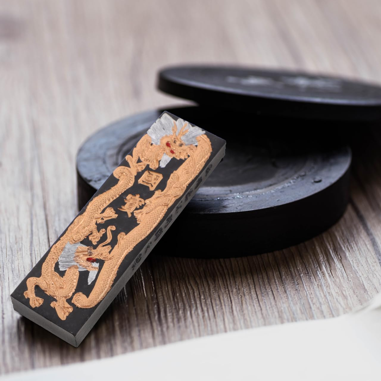 1Set Traditional Chinese Calligraphy Ink Stick Practical Painting Ink Stick for Calligraphy Art Chinese Style Ink Strip for Artists and Enthusiasts image number 3