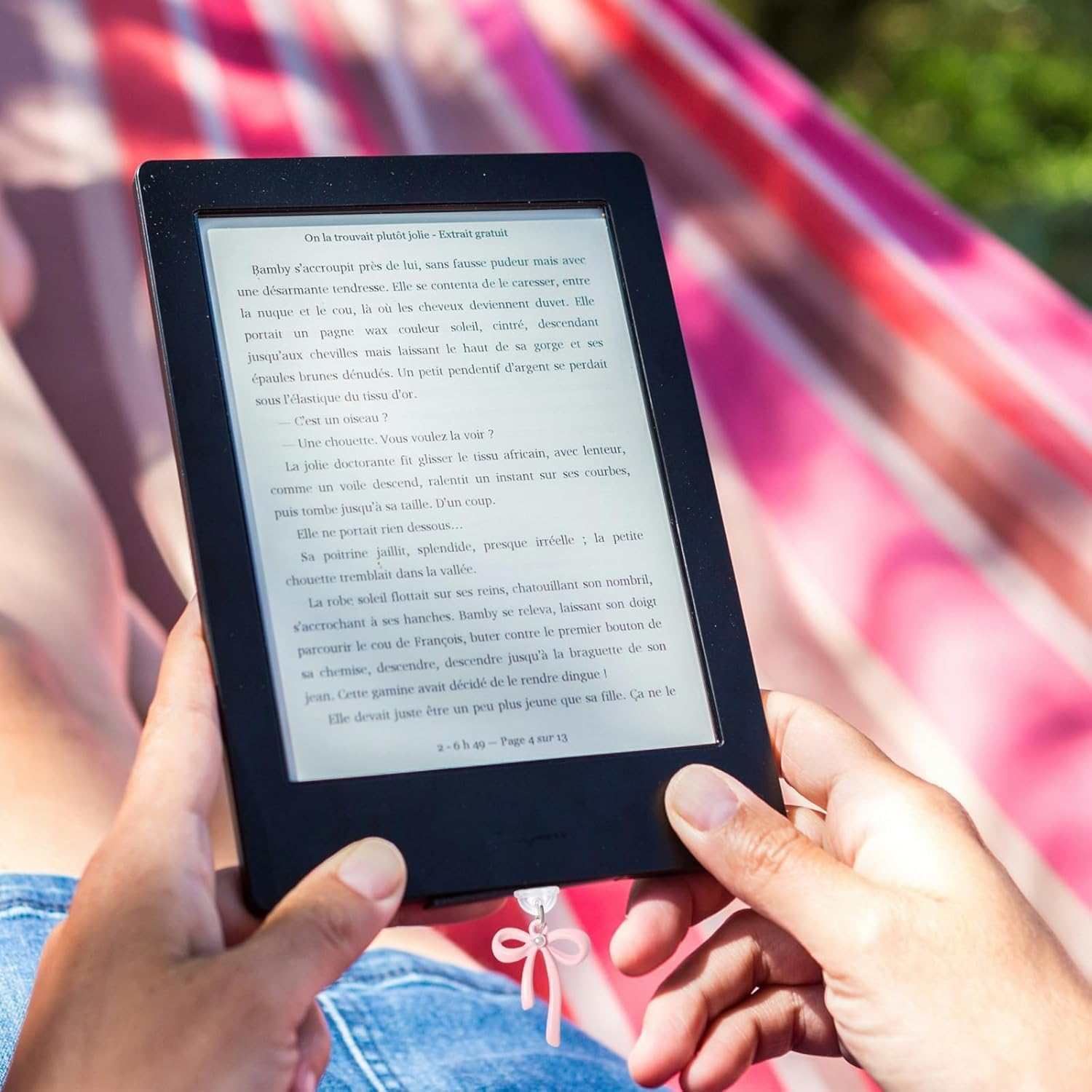 [3 Pack] T Tersely Dust Plug for Kindle Paperwhite 12Th/11Th/Kobo/E-Book/Mobile Phone, USB C Cute Dust Plug Accessories, Decoration for Type C Charging Ports - Pink image number 4