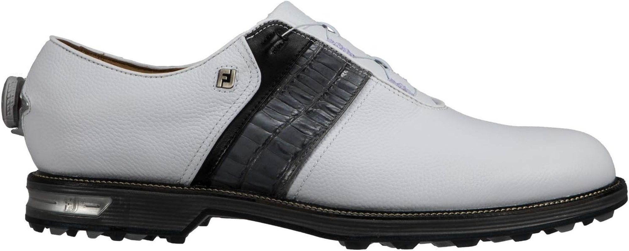Footjoy Men'S Premiere Series-Packard Boa Golf Shoe, White/Grey, 10