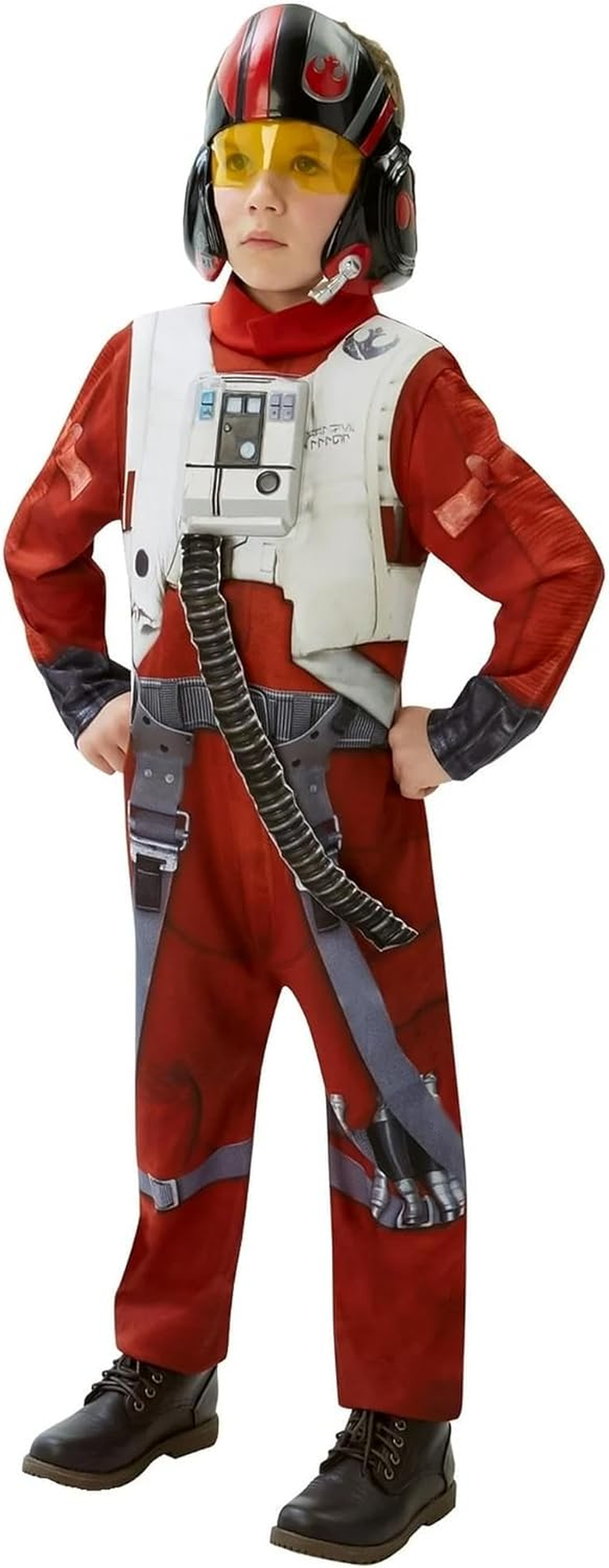 Poe Dameron X-Wing Fighter Deluxe Costume for Kids - Disney Star Wars image number 6