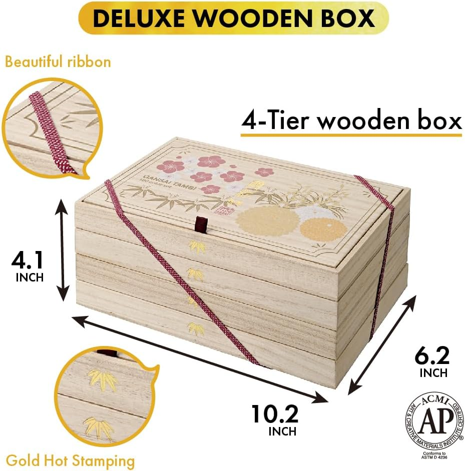 Kuretake GANSAI TAMBI 100 Colour Set, Beautiful Wooden Box, Watercolor Paint Set, Professional-Quality for Artists, Water Colors for Adult, Made in Japan MC20/100WD3 image number 1