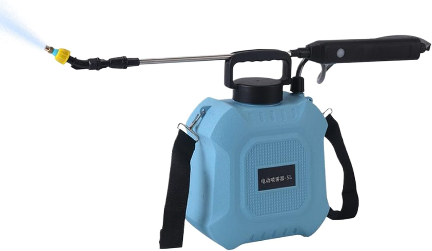 Electric Backpack Sprayer,Type-C Rechargeable Battery Sprayer | Gardening Supplies with 3 Nozzles for Watering Fertilizing Cleaning Fumigation Farm Greenhouse Landscaping Yard