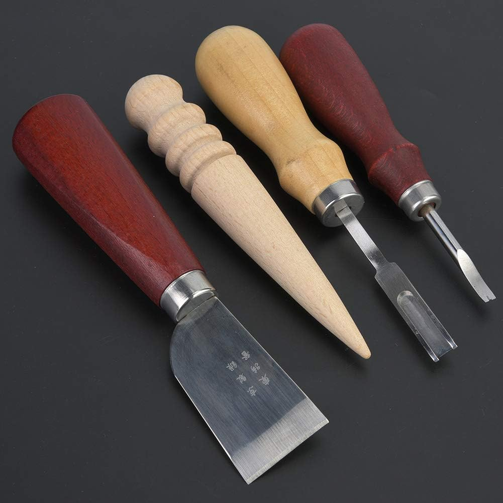 Leather Tool, Leather Hand Tools, 19Pcs/Set for Leathercraft image number 3