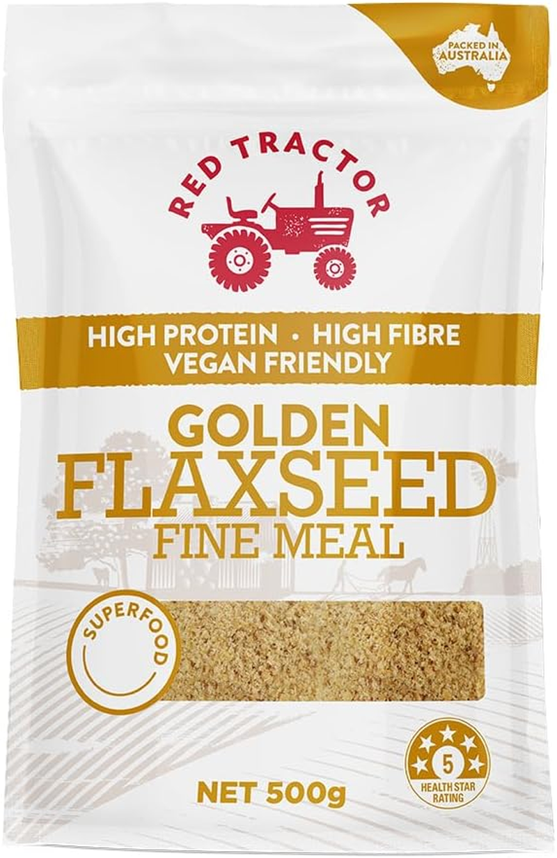 Red Tractor Foods Australian Golden Flaxseed Fine Meal Superfood 500G image number 1
