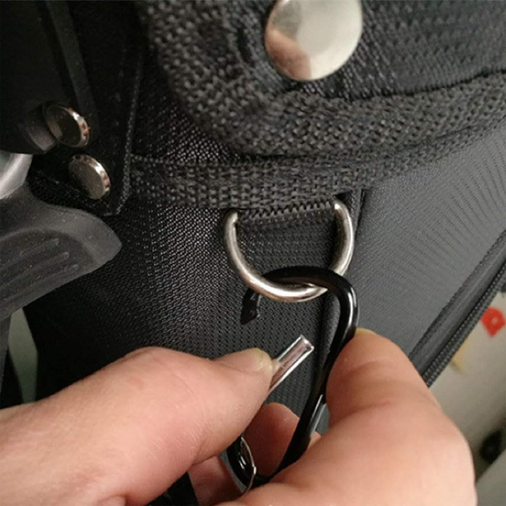 2Ft Brass Golf Club Brush with Retractable Zip Line and Aluminum Carabiner Ergonomic Golf Groove Cleaner for Clubs, Durable Brass Bristles, Compact Golf Bag Accessory, Easy to Use Retractable Design image number 1