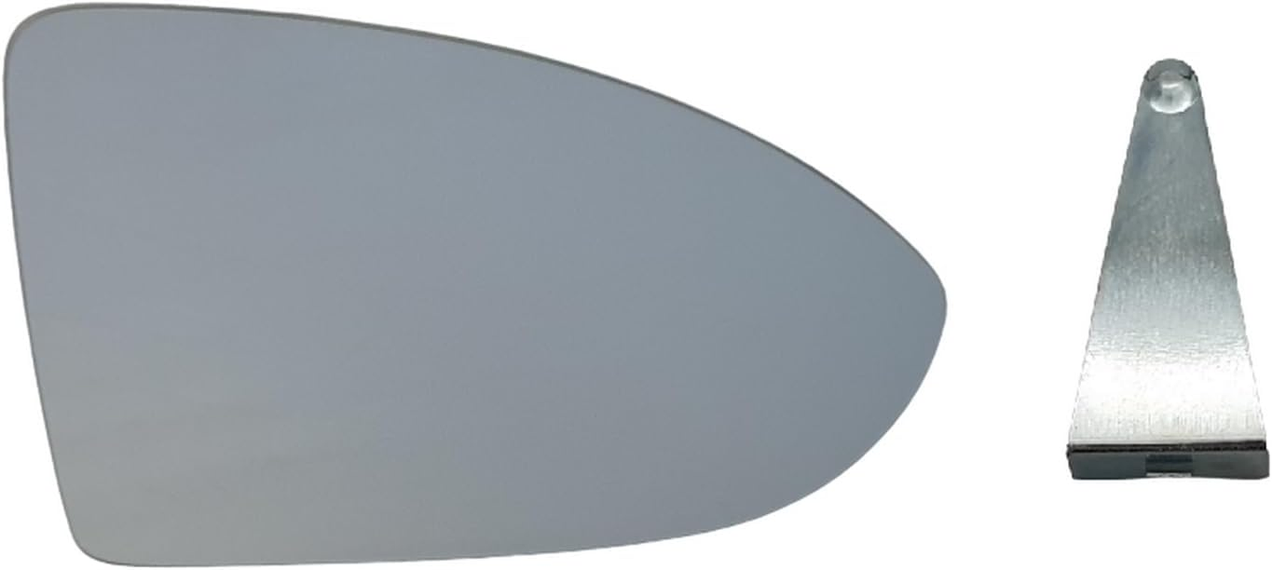 Fits for VW Golf MK7 7 RIGHT Driver Side Wing Mirror Glass Convex White Heated image number 3