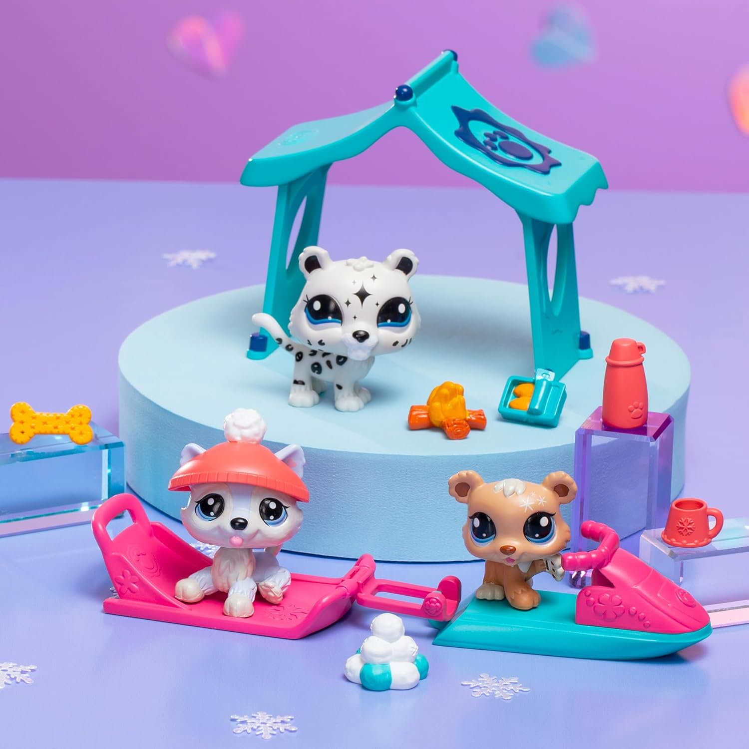 Littlest Pet Shop- Snowy Day Play Pack image number 3