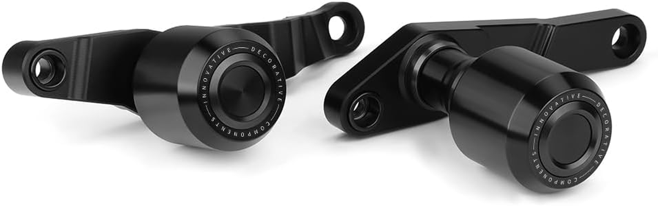 Modeer Motorcycle Frame Sliders Compatible with Hon&Da CB650R / E-Clutch 2024 2025 | CBR650R / E-Clutch 2024 2025 Falling Protector Crash Pads Cb Cbr 650 R Accessories (Black) - Blue image number 4