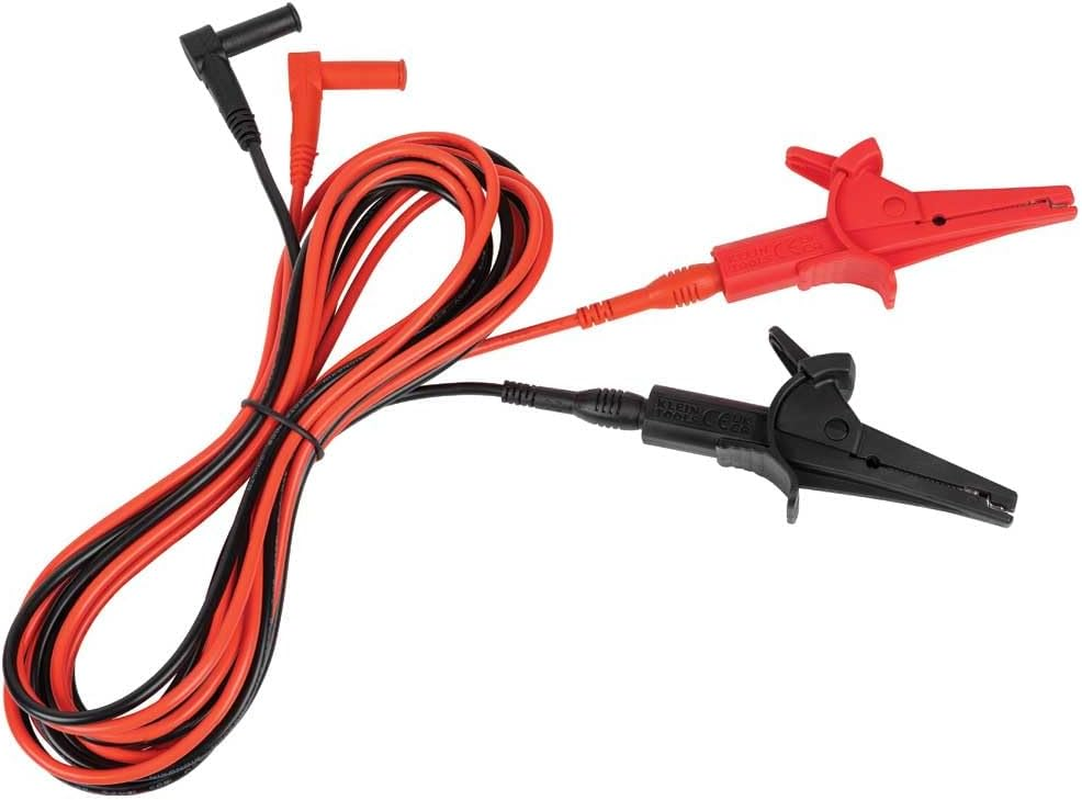 Klein Tools Alligator Clip Test Lead, 10 Foot Length image number 4