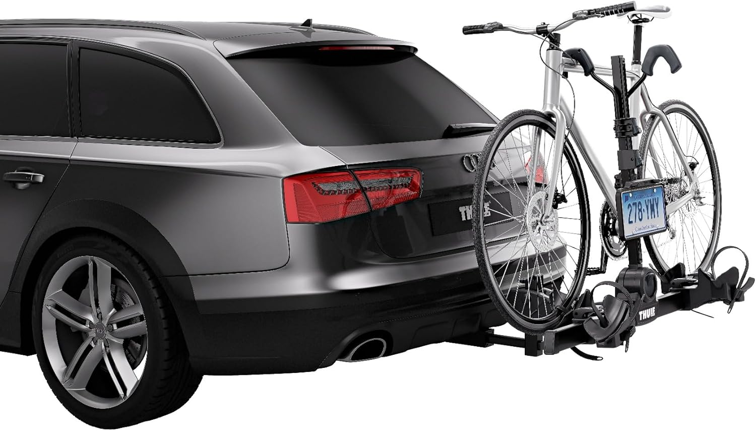 Thule License Plate Holder, Black image number 2