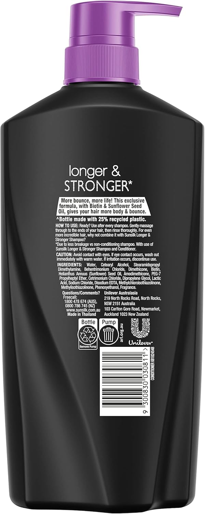 Sunsilk Longer & Stronger* Conditioner 700 Ml