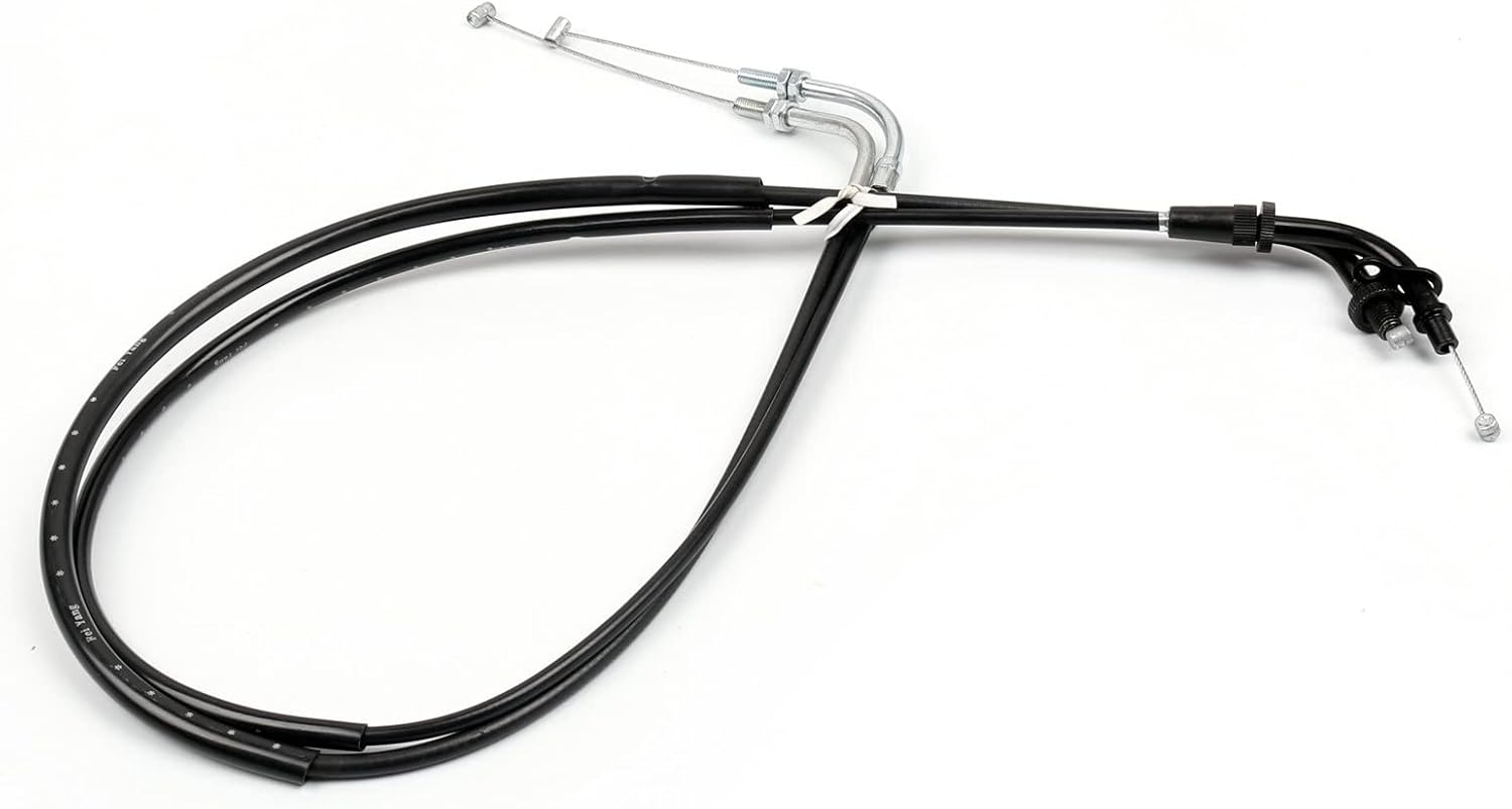 Areyourshop Throttle Cable for Yamaha XV250 XV250 VIRAGO 1988-2013 XV125 1997-2000 Black image number 1