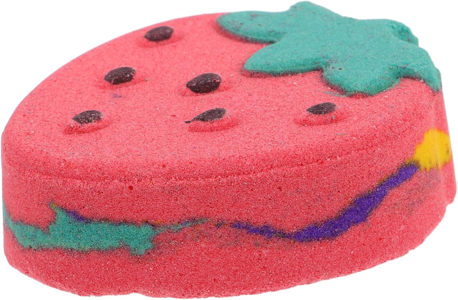 SAFIGLE Aroma Bath Balls Strawberry Shaped Bathing Fun Moisturizing Essential Oil Bath Accessory for Relaxation for and Self Care the Bathroom image number 3