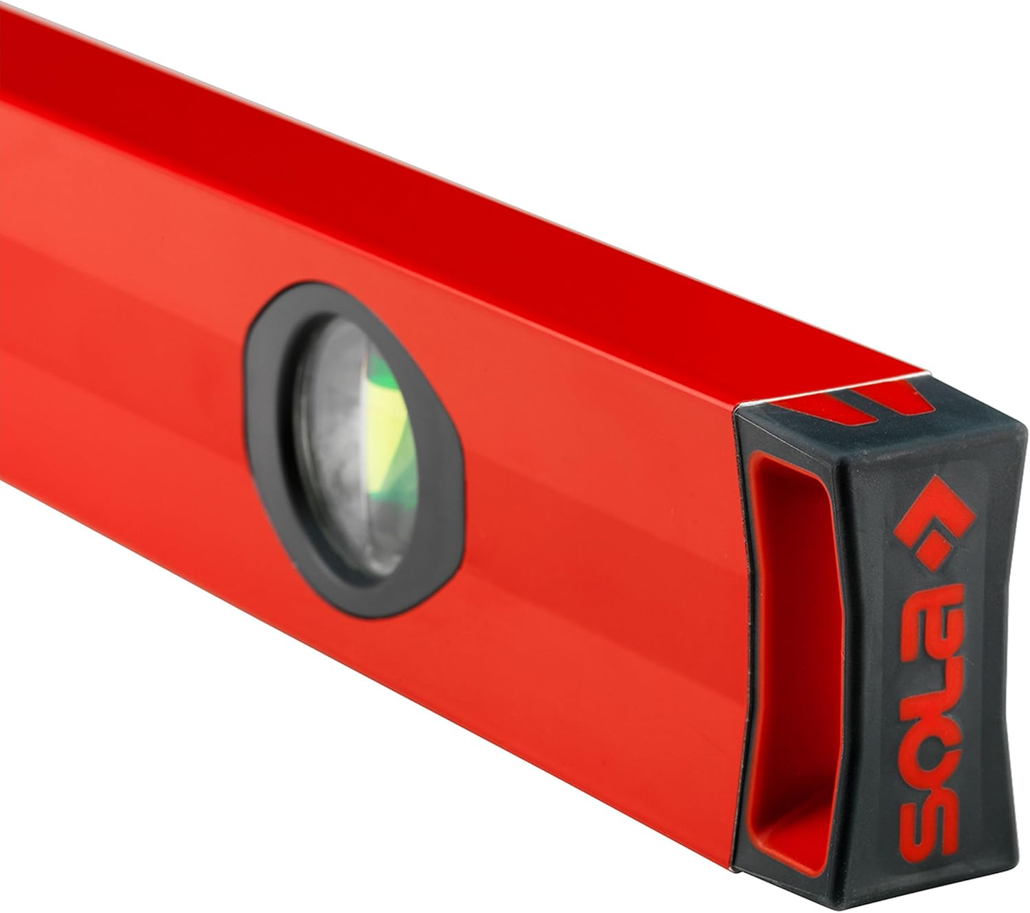 Sola Big X 80 80 Cm Box Profile Spirit Level - Red