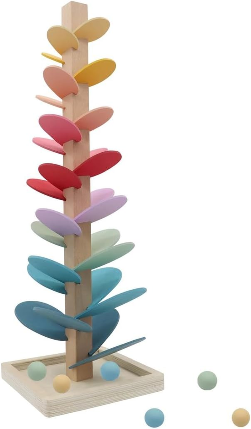 Kaper Kidz Calm & Breezy Marble Run Sound Tree Pastel Craft Kit image number 1