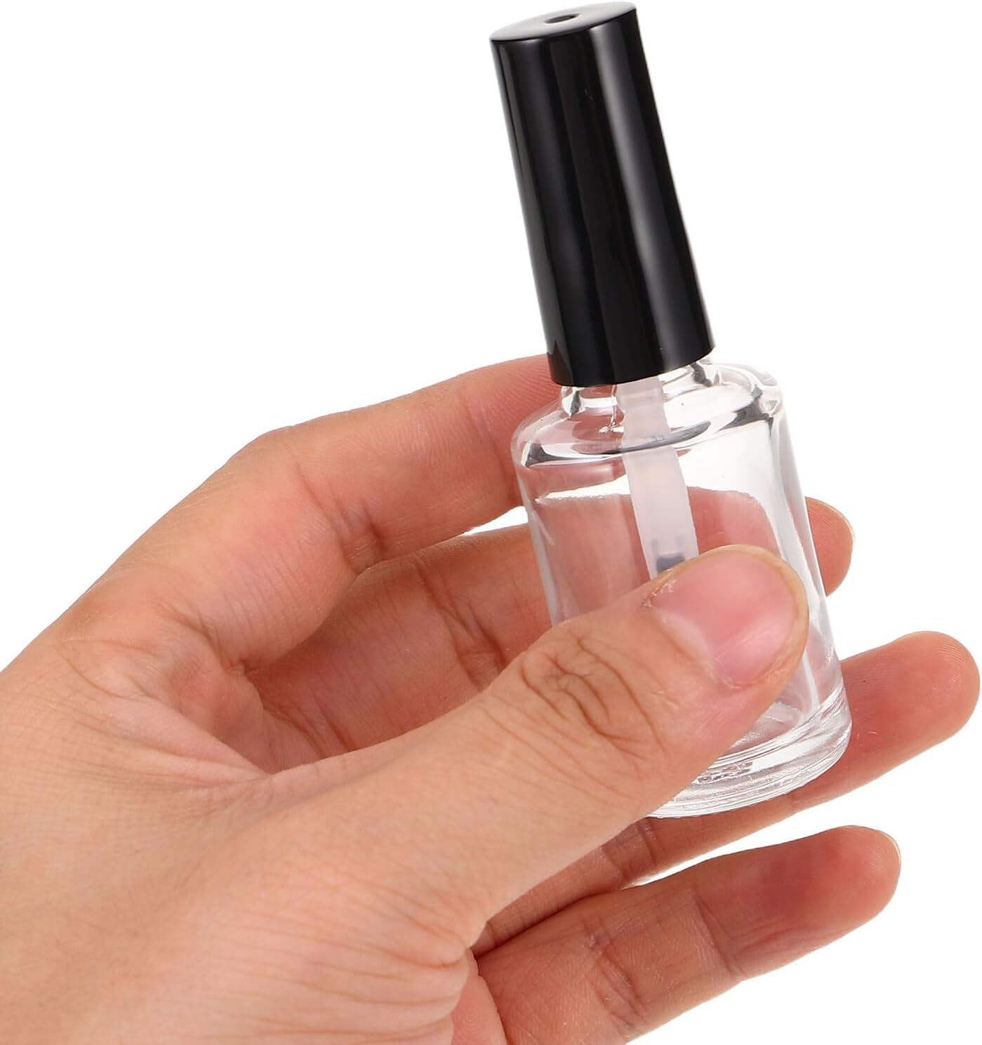 PAMINGONO 20Pcs 15Ml Glass Nail Polish Bottles with Brush &ndash; Refillable Nail Oil Vials for DIY Mixing and Art Storage in Australia image number 6