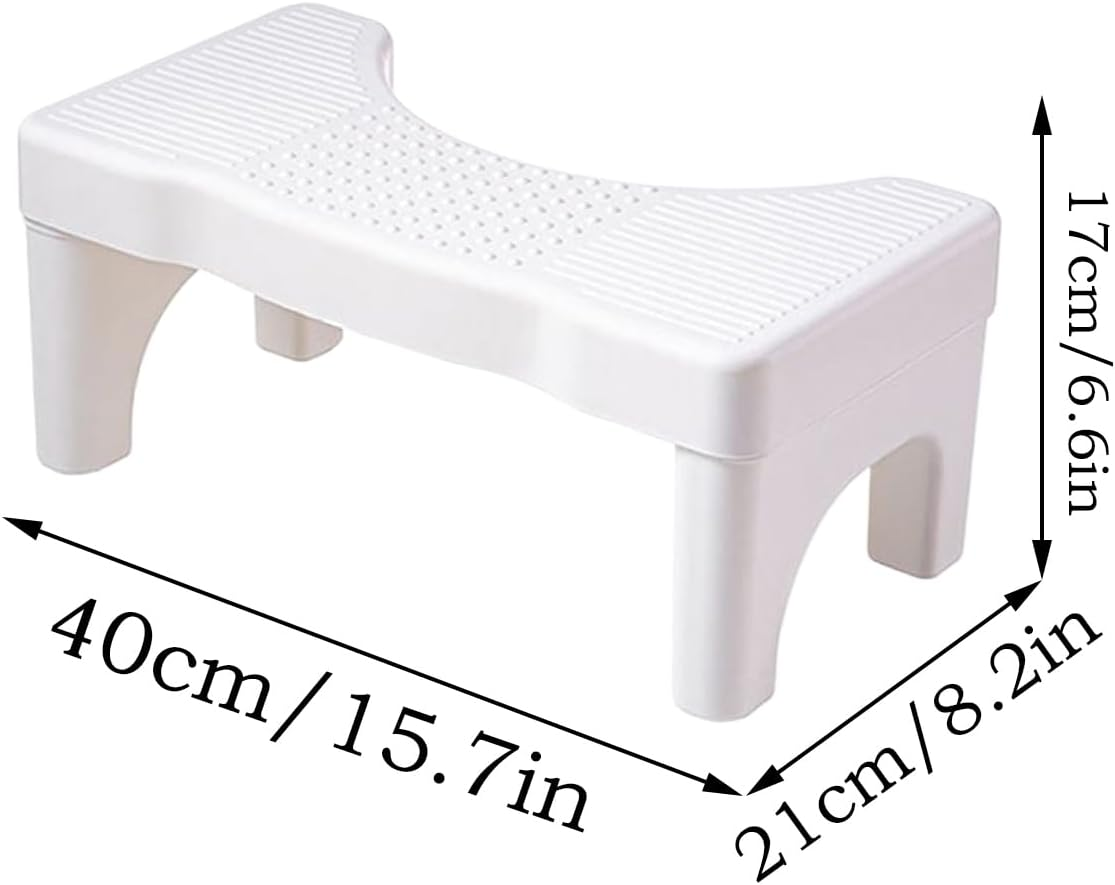 Poop Stool,Potty Squatty Stool for Adults | Non-Slip Step Space-Saving Tools, Potty Training Footstool for Squatting Posture, Kids, Elderly, Adults image number 2