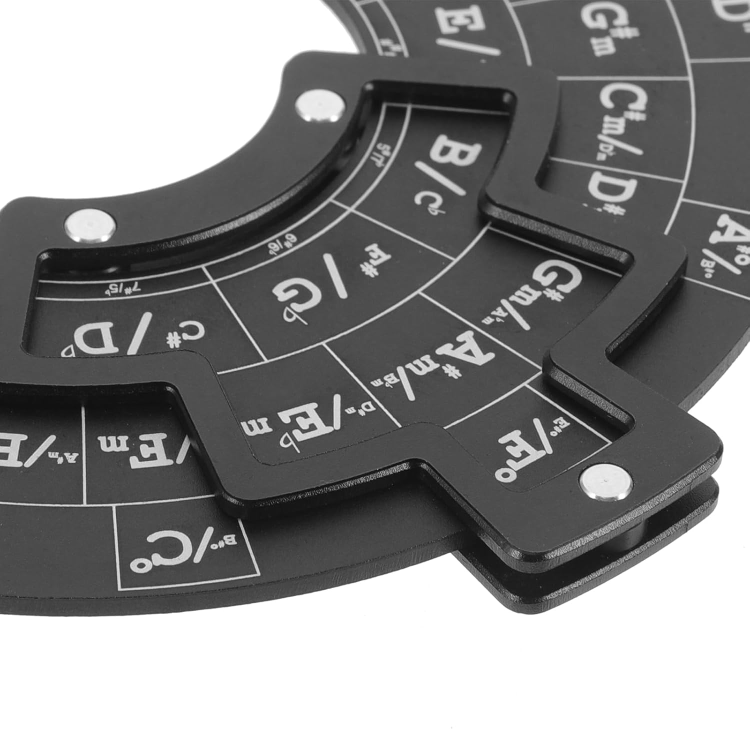 Alasum Chord Wheel Tool - Circle of Fifths Melody Learning Instrument for Musicians Educational Music Theory Tool for Beginners and Professionals image number 2