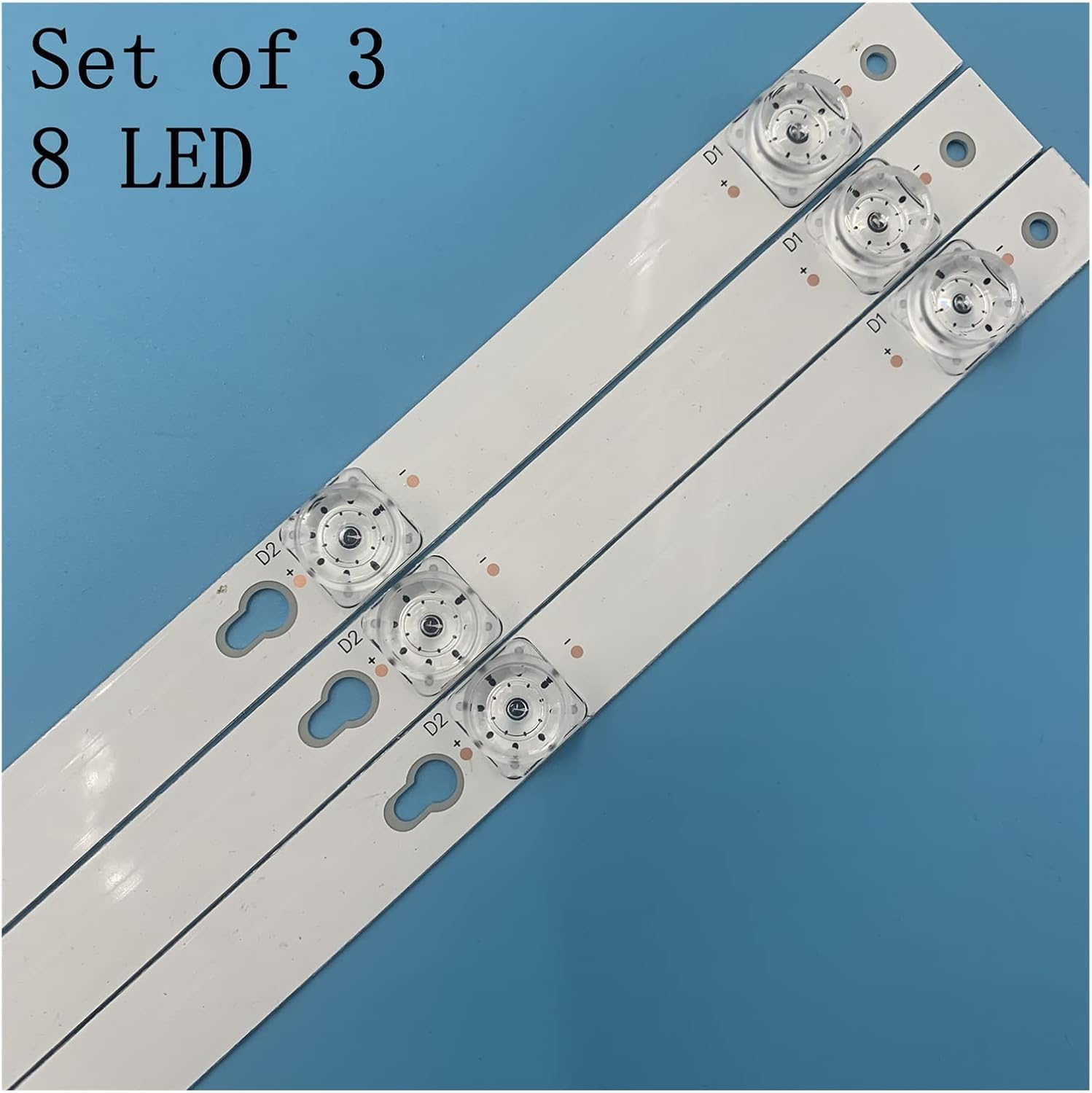 D43A810 U43P6046 Led Backlight L43P1-F 4C-LB4308-ZM02J Tot_43D2900_3X8_3030C_D6T-2D1_4S1Px2 Rev.V2 TV 8 Lamps 6V Fit for TCL