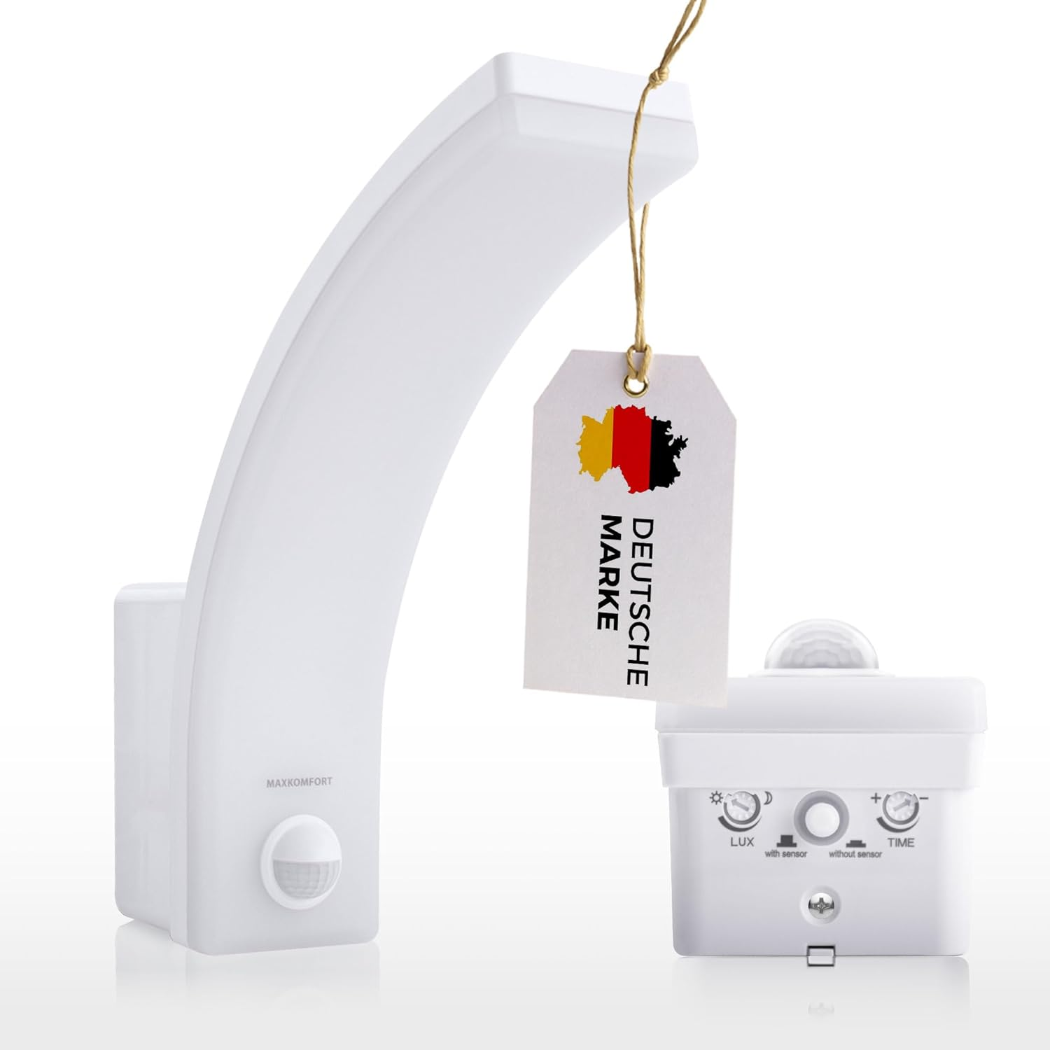 X-Prit Model X-Prit LED Outdoor Light with Motion Sensor - 12/15/20W Selectable - Ip65-1600-2500Lm - Sensor Can Be Switched off for Continuous Light - 4000K Neutral White - Model X-Prit for Wall image number 6